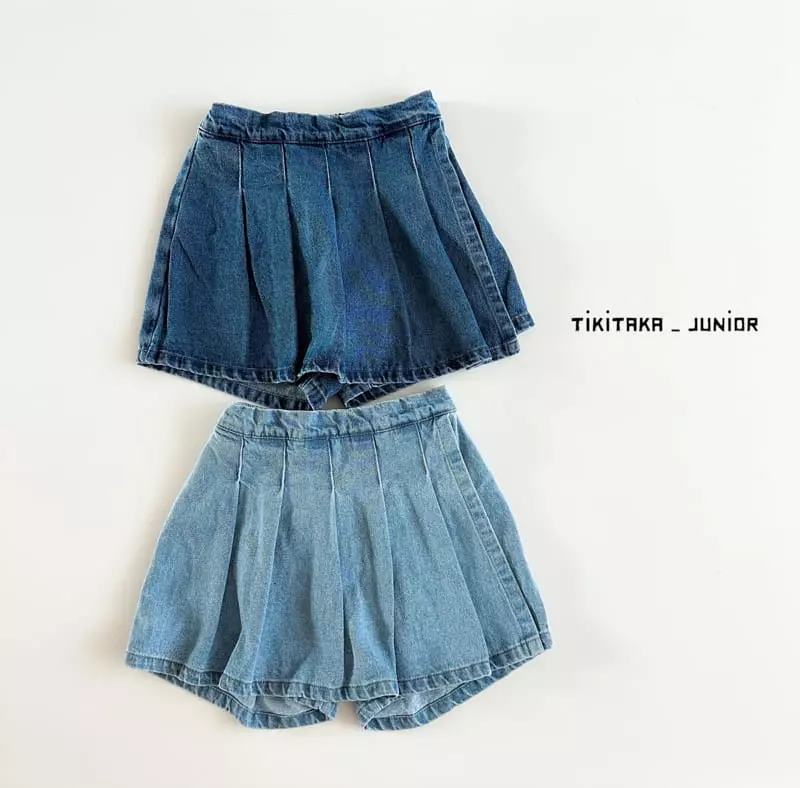 My Bebe - Korean Junior Fashion - #childrensboutique - Junior Denim Skirt Pants