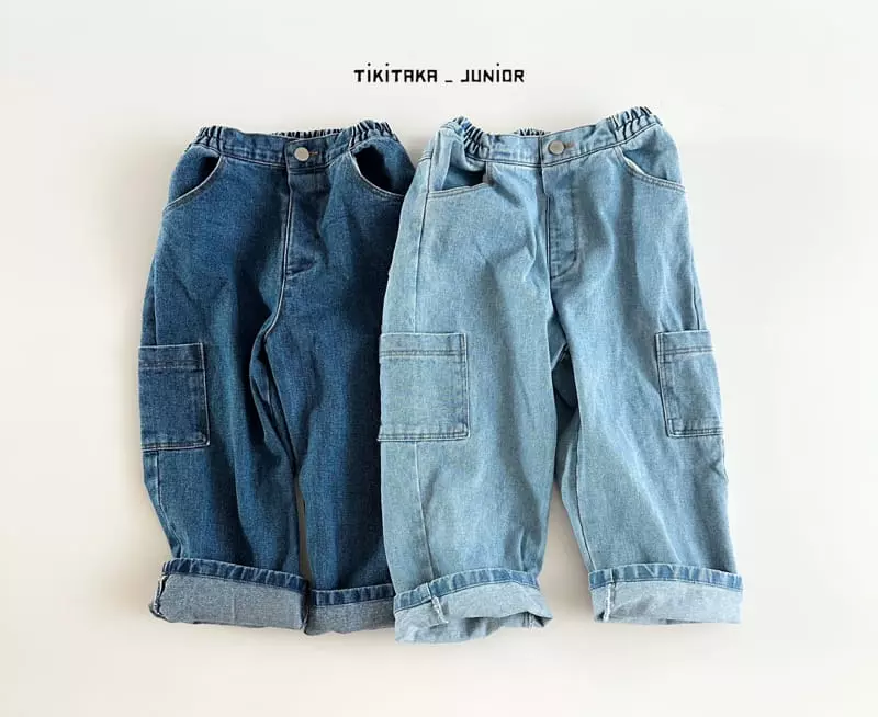 My Bebe - Korean Junior Fashion - #designkidswear - Junior Pocket Pants - 3