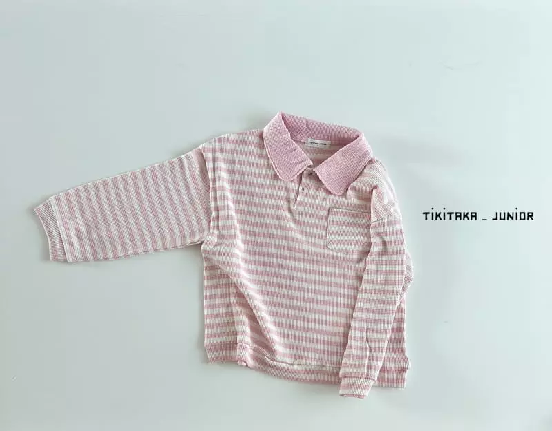My Bebe - Korean Junior Fashion - #kidsshorts - Junior Waffle Tara Tee - 8