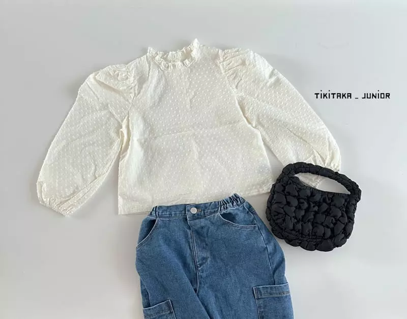 My Bebe - Korean Junior Fashion - #kidzfashiontrend - Snow Flower Blouse - 9