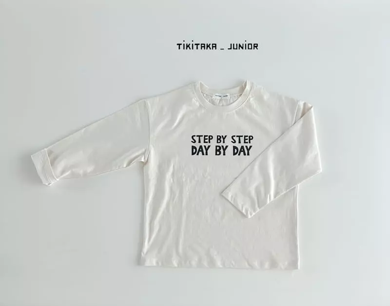 My Bebe - Korean Junior Fashion - #todddlerfashion - Step By Basic Tee - 5