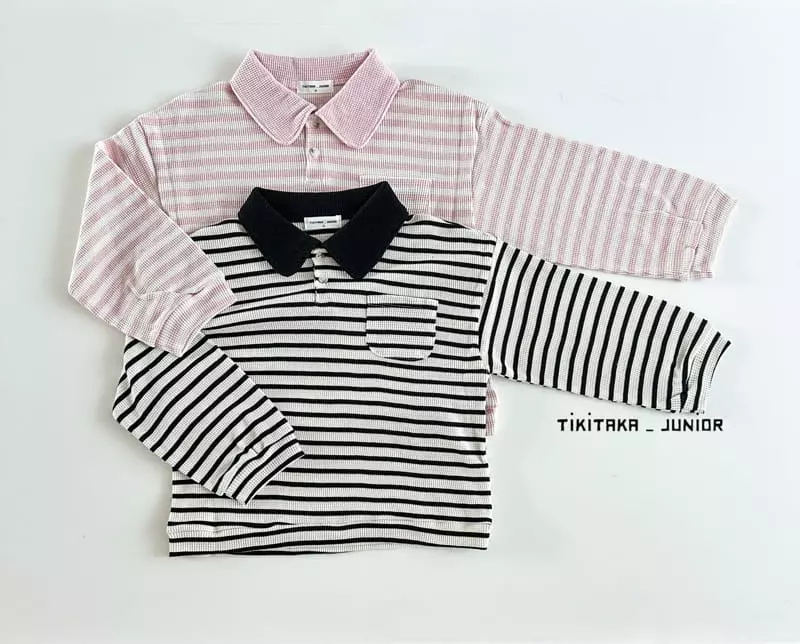 My Bebe - Korean Junior Fashion - #toddlerclothing - Junior Waffle Tara Tee