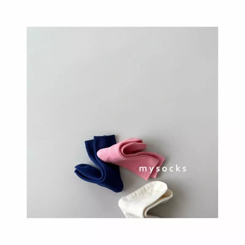 My Socks - Korean Children Fashion - #kidsshorts - Peach Tree Socks Set - 4