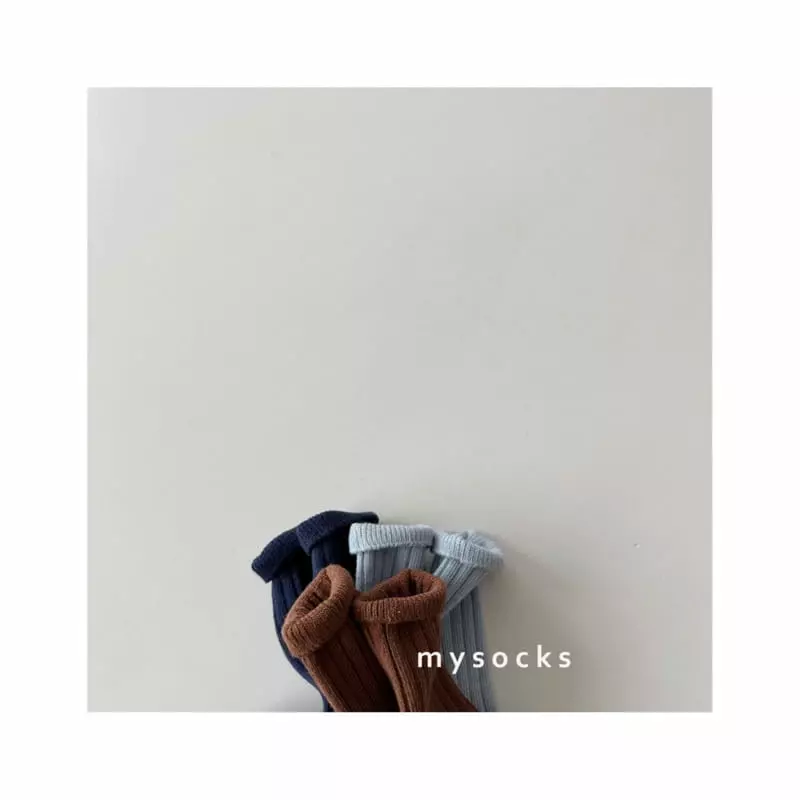 My Socks - Korean Children Fashion - #littlefashionista - Chestnut Tree Socks Set - 6