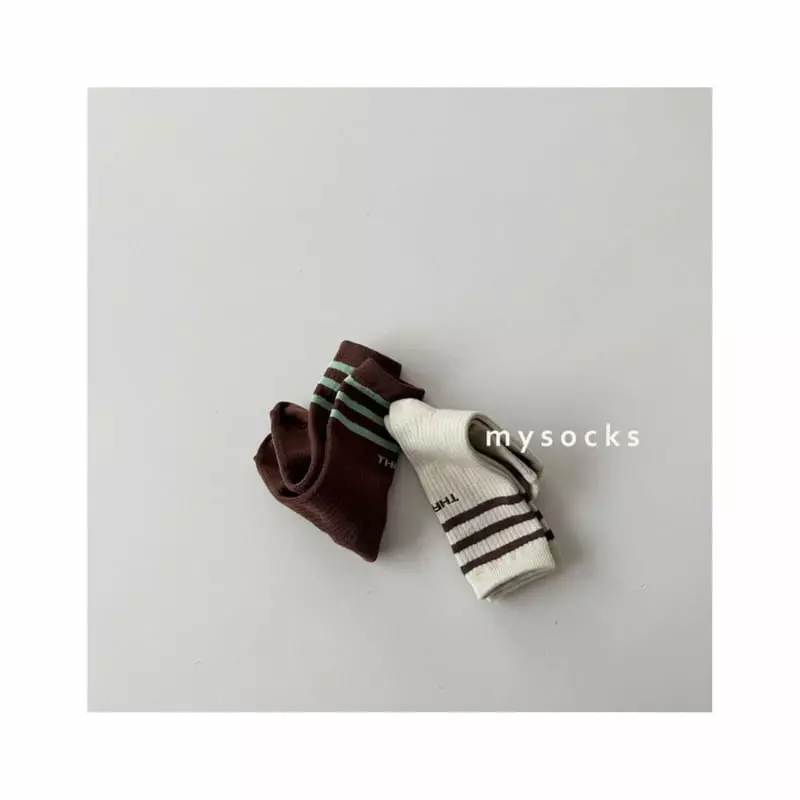 My Socks - Korean Children Fashion - #magicofchildhood - Pine Tree Socks Set - 10