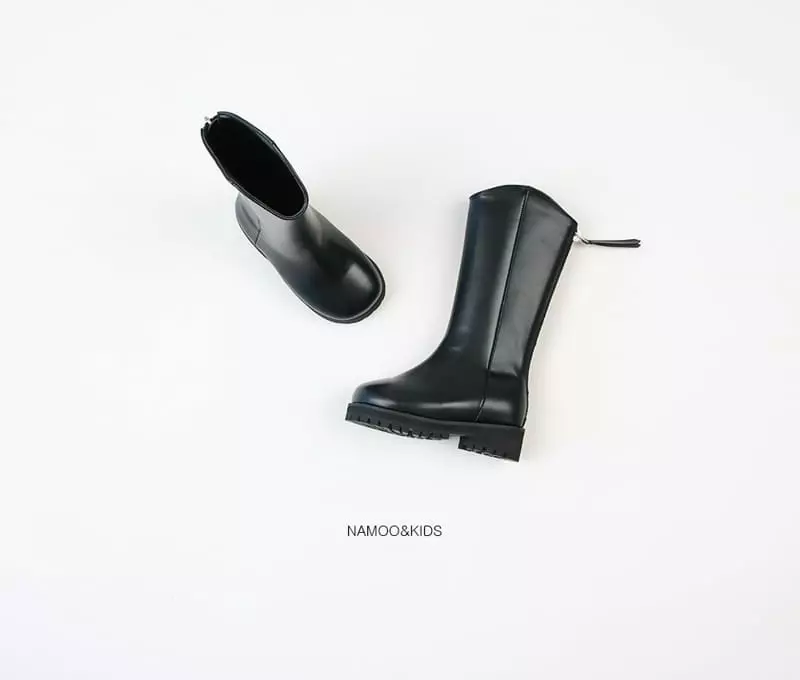 Namoo & Kids - Korean Children Fashion - #designkidswear - Lame Round Boots - 6