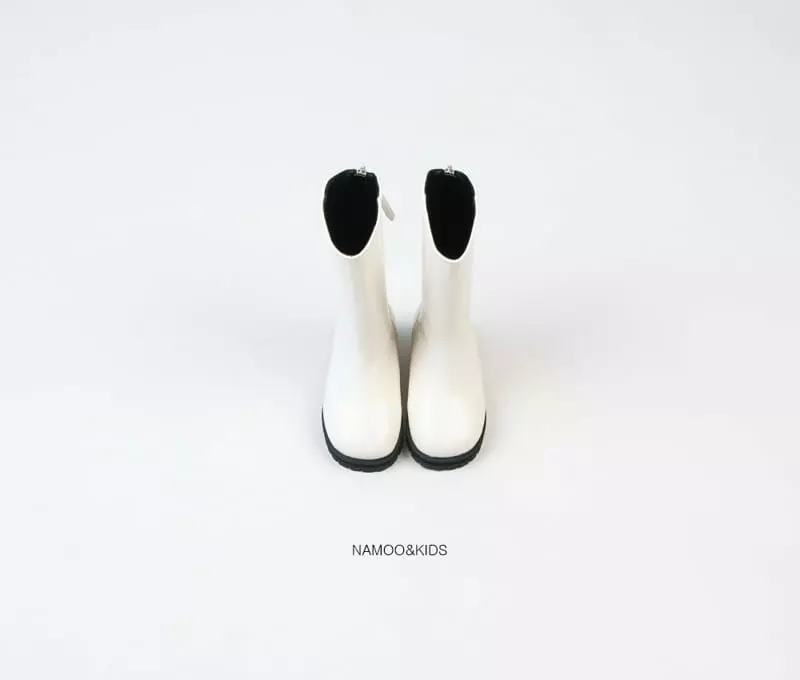 Namoo & Kids - Korean Children Fashion - #fashionkids - Lame Round Boots - 8