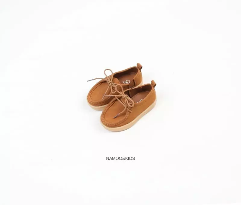 Namoo & Kids - Korean Children Fashion - #kidsshorts - Loader Suede Loafer - 3