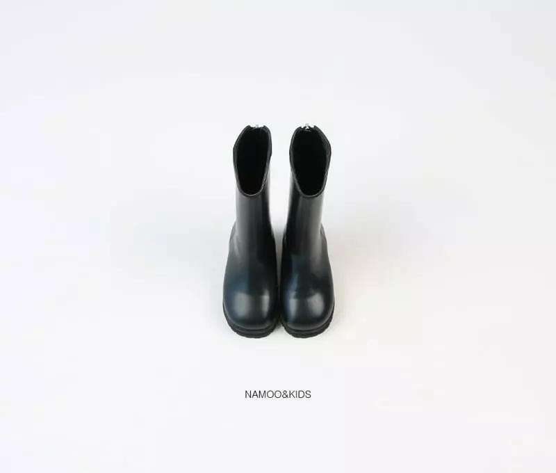 Namoo & Kids - Korean Children Fashion - #stylishchildhood - Lame Round Boots - 3