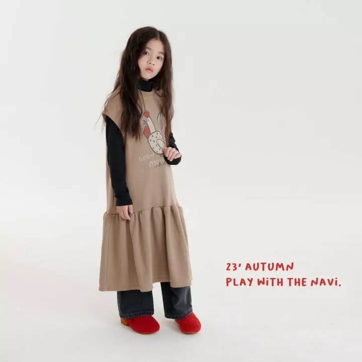 Navi - Korean Children Fashion - #designkidswear - Milf Turtleneck Tee - 10