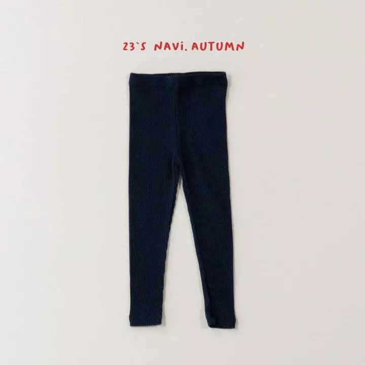 Navi - Korean Children Fashion - #designkidswear - Rib Leggings - 3