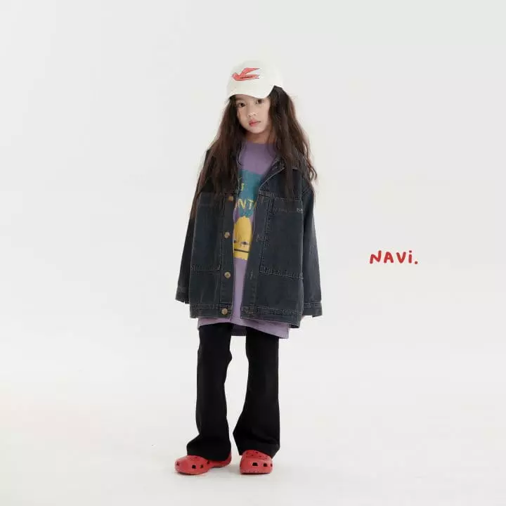 Navi - Korean Children Fashion - #discoveringself - Nana Denim Jacket - 11