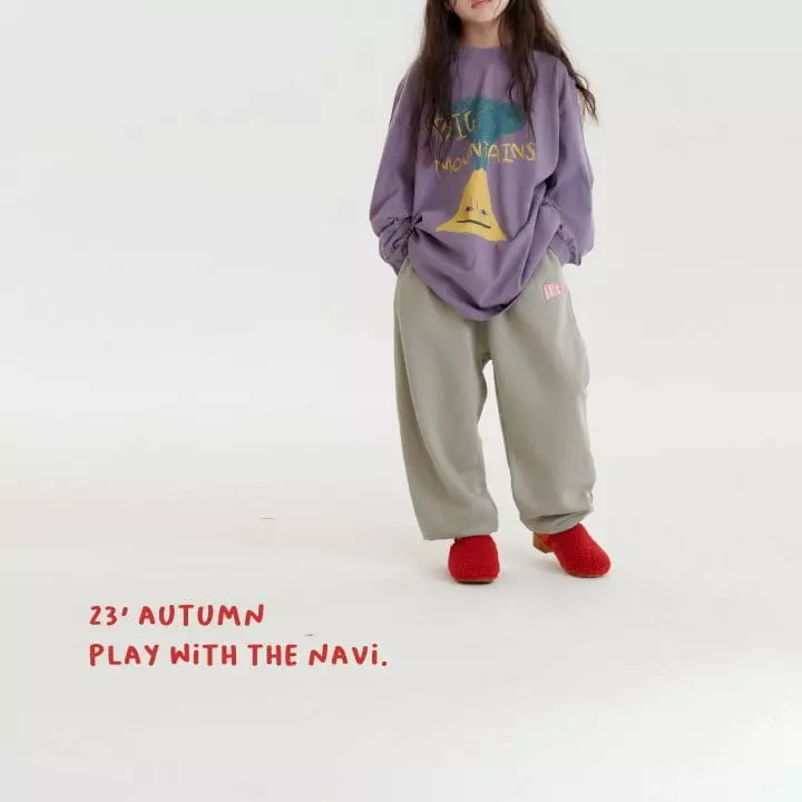 Navi - Korean Children Fashion - #fashionkids - Plag Pants - 4