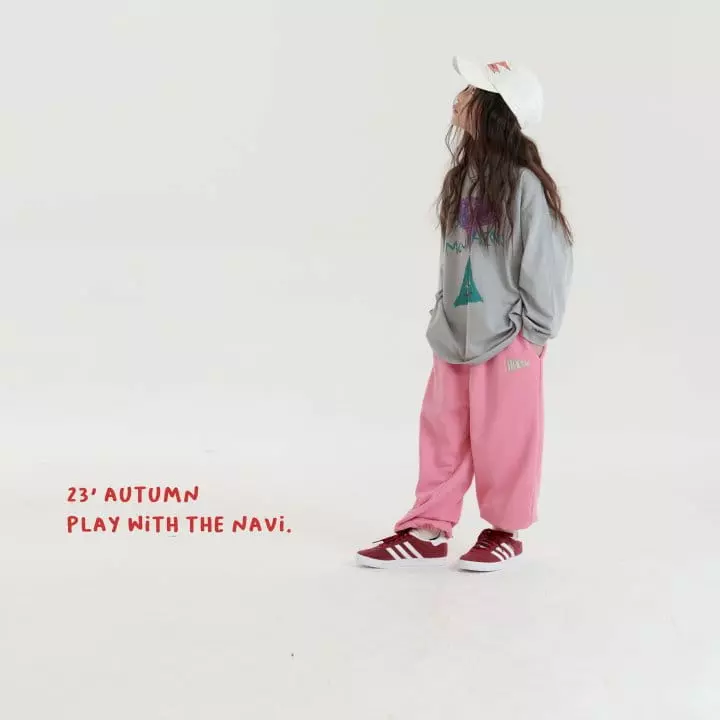 Navi - Korean Children Fashion - #magicofchildhood - Mountain Long Tee - 3