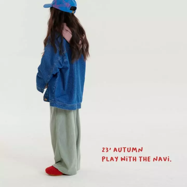 Navi - Korean Children Fashion - #minifashionista - Nana Denim Jacket - 3