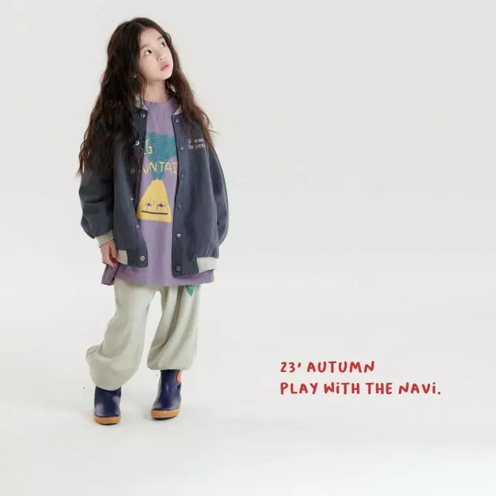 Navi - Korean Children Fashion - #prettylittlegirls - Mountain Long Tee - 5