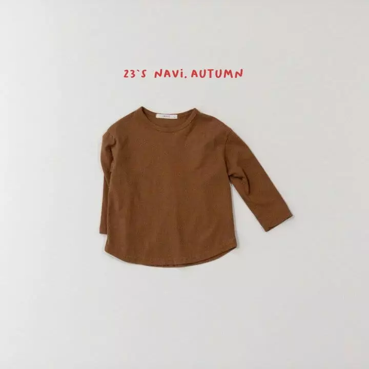 Navi - Korean Children Fashion - #toddlerclothing - Basic Tee - 3