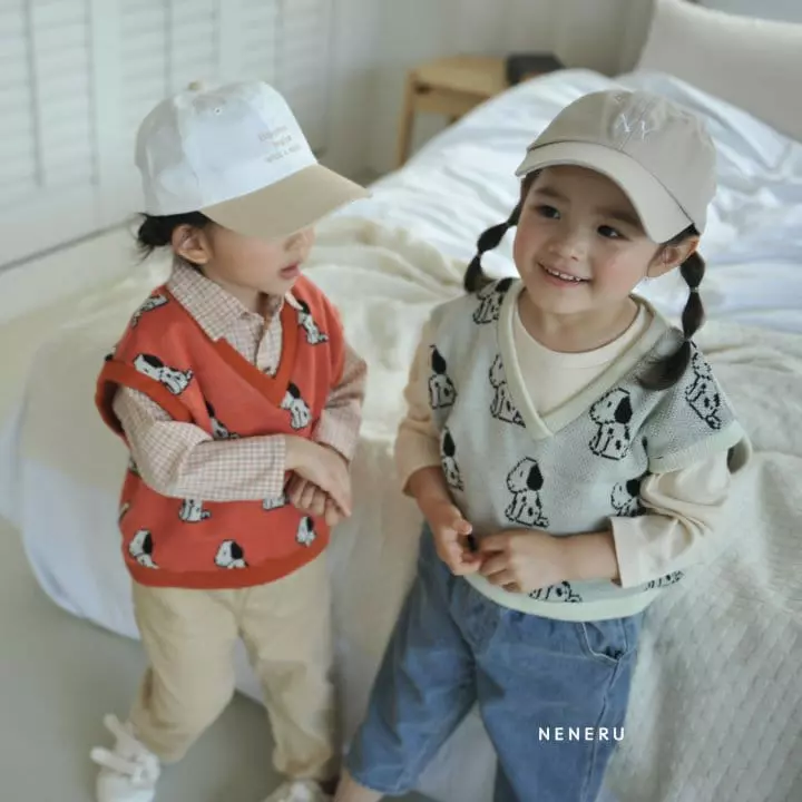 Neneru - Korean Baby Fashion - #babyboutiqueclothing - Dalmasian Knit Vest Bebe - 6