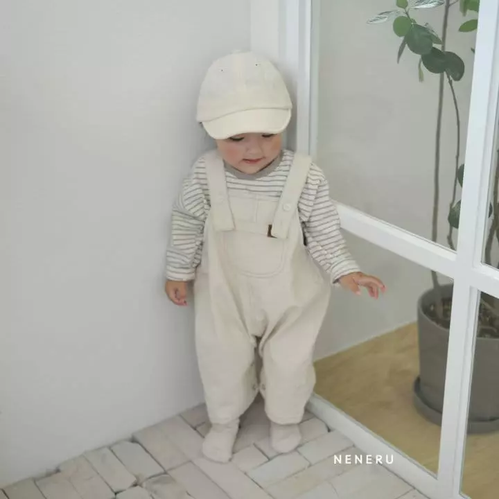 Neneru - Korean Baby Fashion - #babyoninstagram - Tom Tom Bebe Dungarees - 7