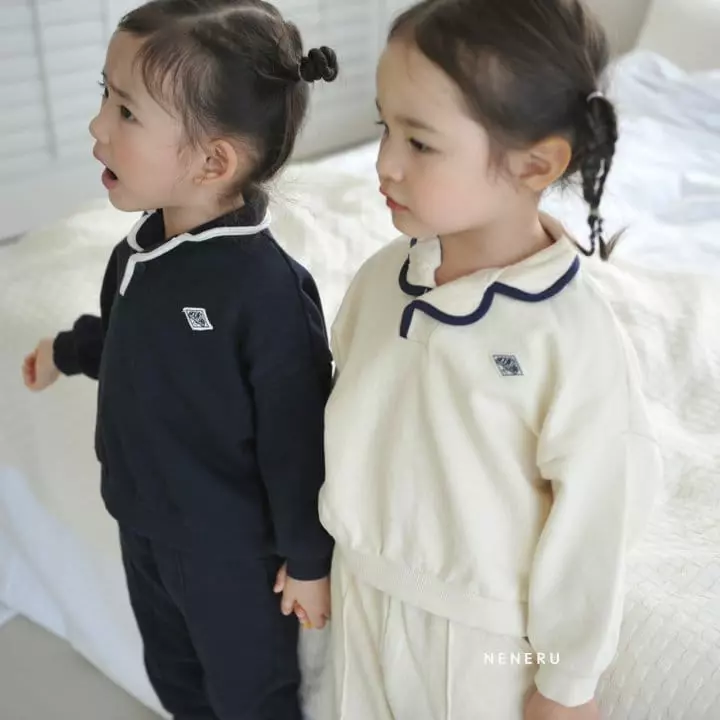 Neneru - Korean Baby Fashion - #babyootd - Binz Top Bottom Set Bebe - 8