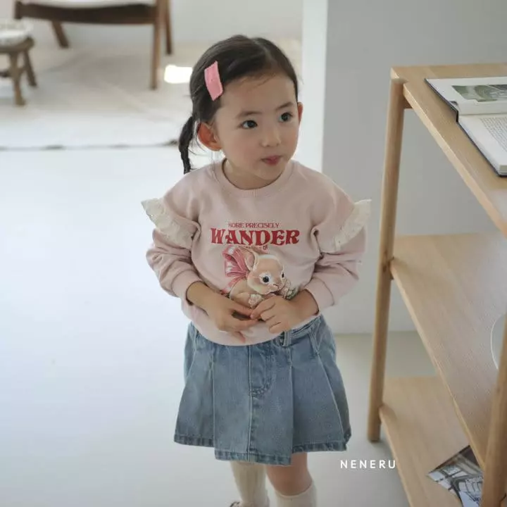 Neneru - Korean Children Fashion - #childofig - White Rabbit Tee