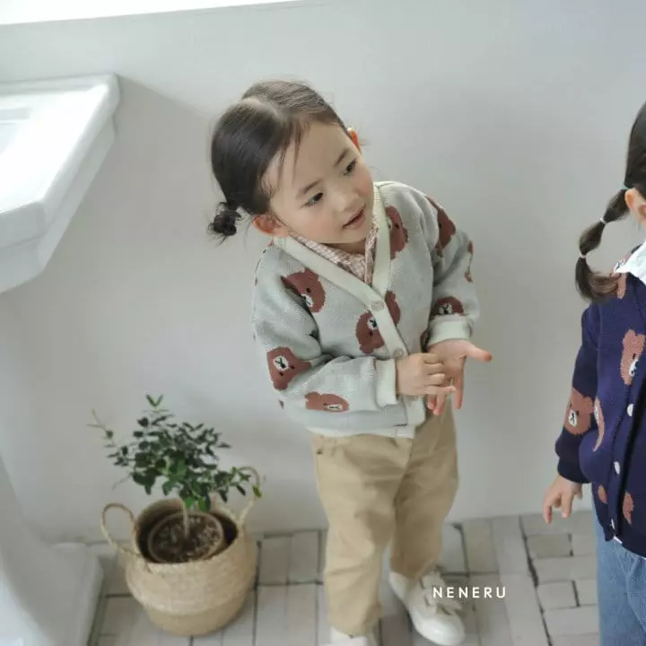 Neneru - Korean Children Fashion - #minifashionista - Baby Bear Cardigan Kids - 9