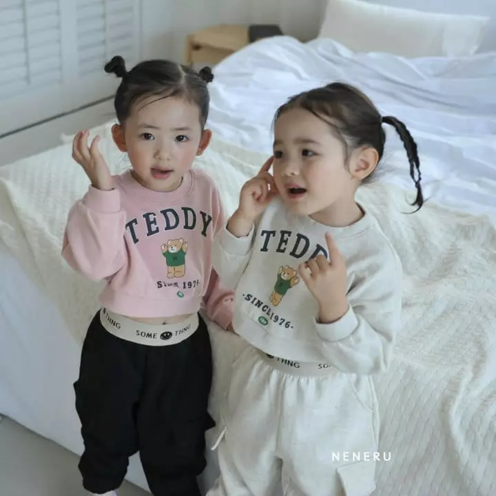 Neneru - Korean Children Fashion - #todddlerfashion - Smile Banding Pants - 5