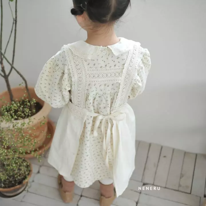 Neneru - Korean Children Fashion - #todddlerfashion - Rose Mary One-piece - 7