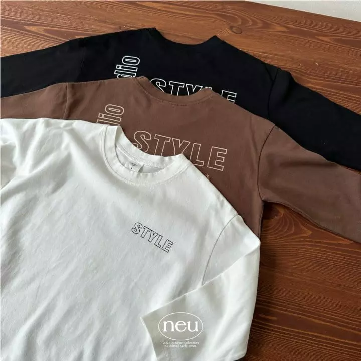 Neu - Korean Children Fashion - #designkidswear - Barcode Tee - 8
