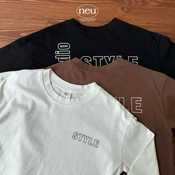Neu - Korean Children Fashion - #discoveringself - Barcode Tee - 9