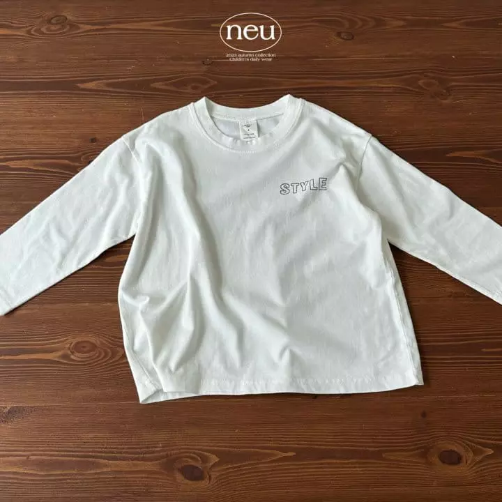 Neu - Korean Children Fashion - #fashionkids - Barcode Tee - 10