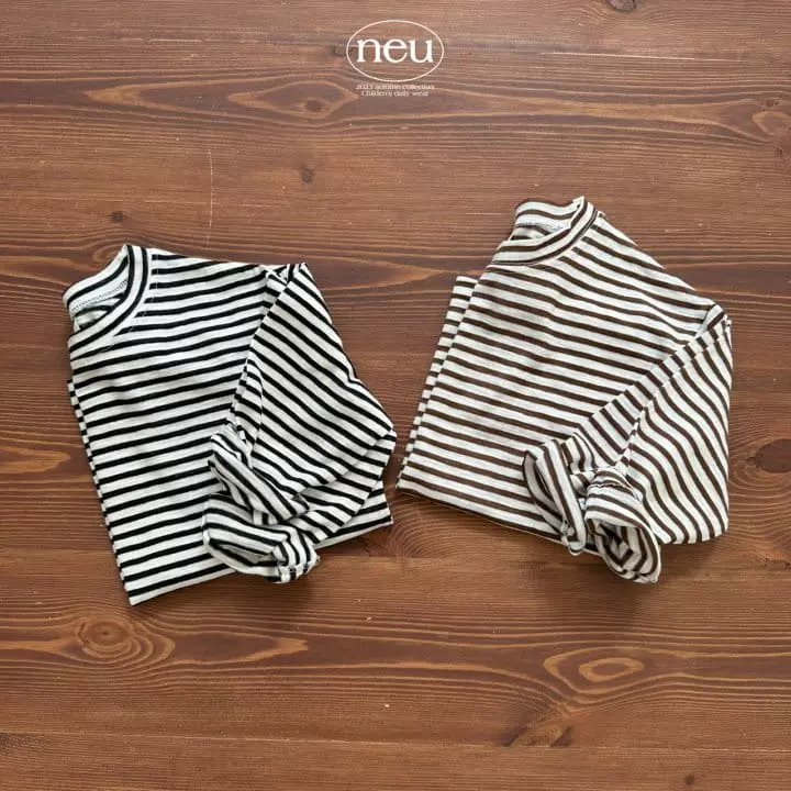 Neu - Korean Children Fashion - #kidsstore - Stripes Wapen Tee - 9
