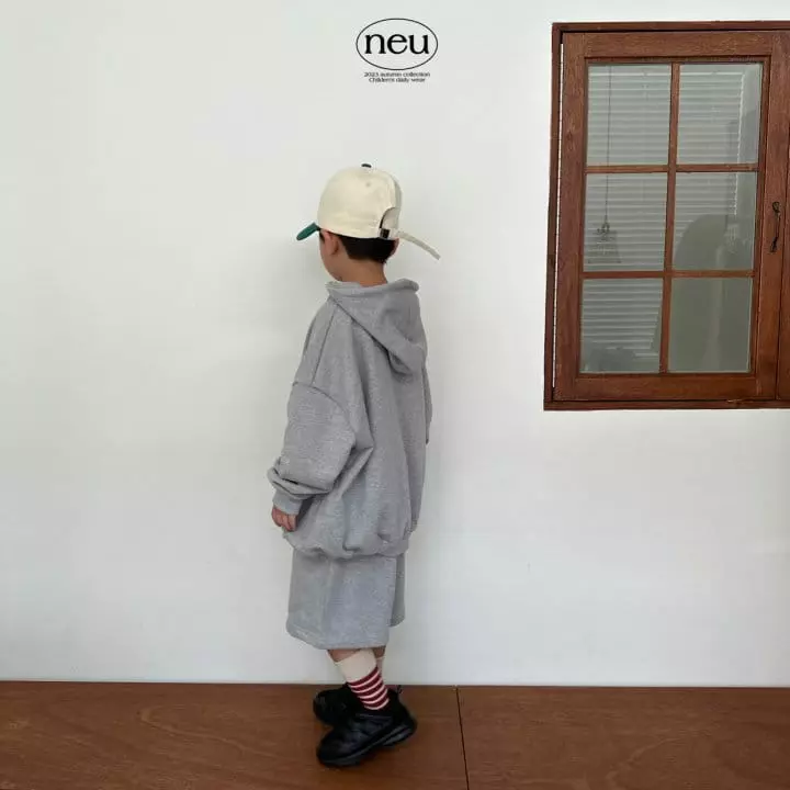 Neu - Korean Children Fashion - #minifashionista - Basic Hoody - 3