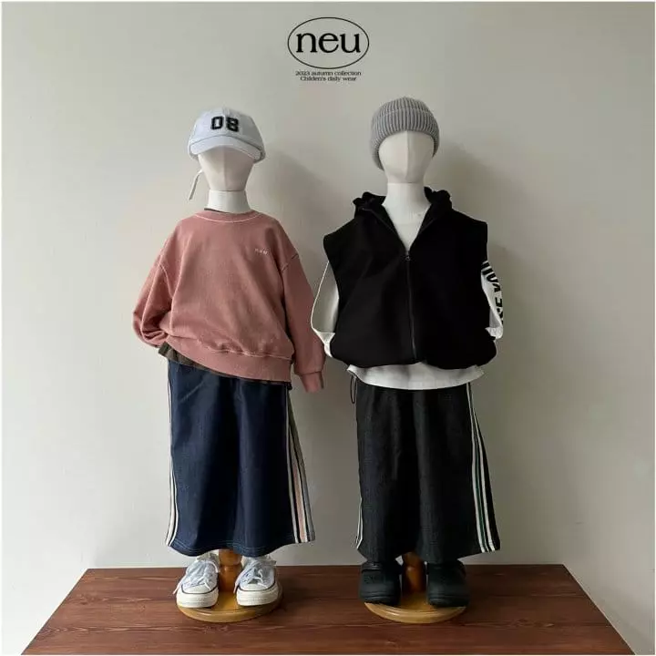Neu - Korean Children Fashion - #minifashionista - Noi Pigment Sweatshirt - 12