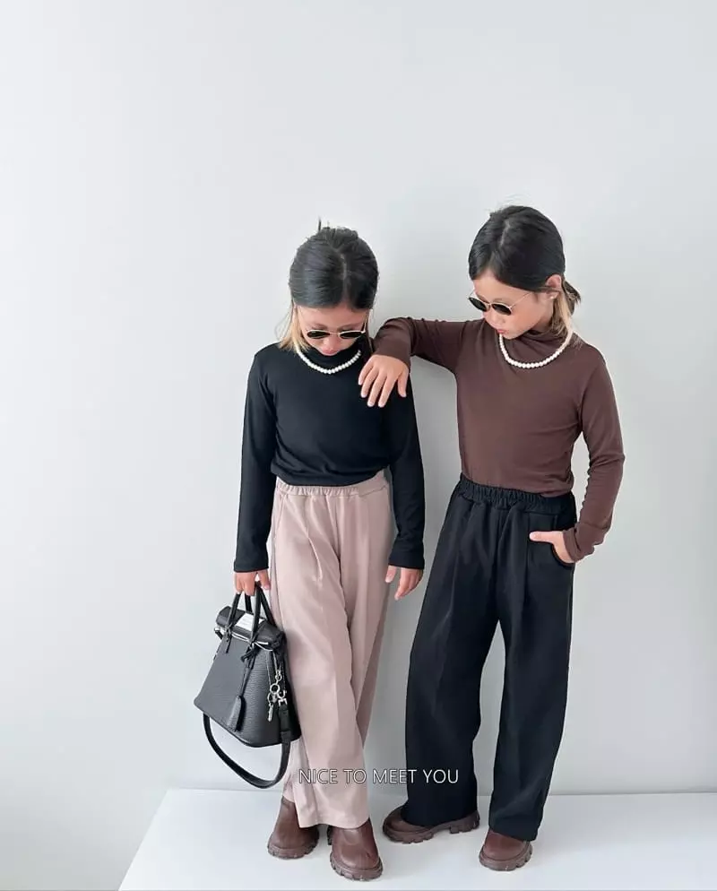 Nice To Meet You - Korean Children Fashion - #Kfashion4kids - Benz Pants - 3
