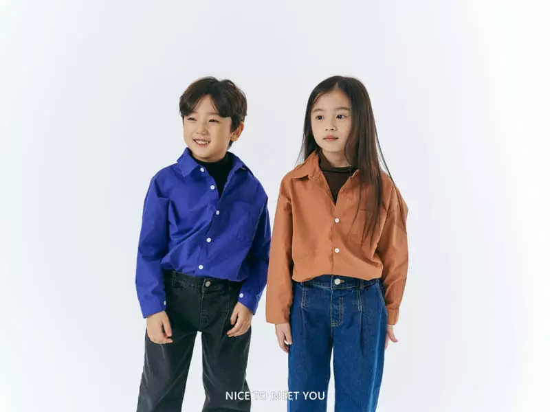 Nice To Meet You - Korean Children Fashion - #Kfashion4kids - Caramel Shirt - 5