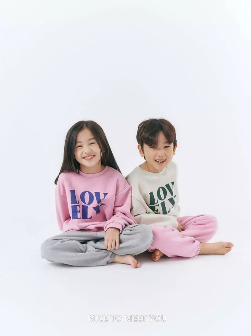 Nice To Meet You - Korean Children Fashion - #childofig - Lovely Sweatshirt