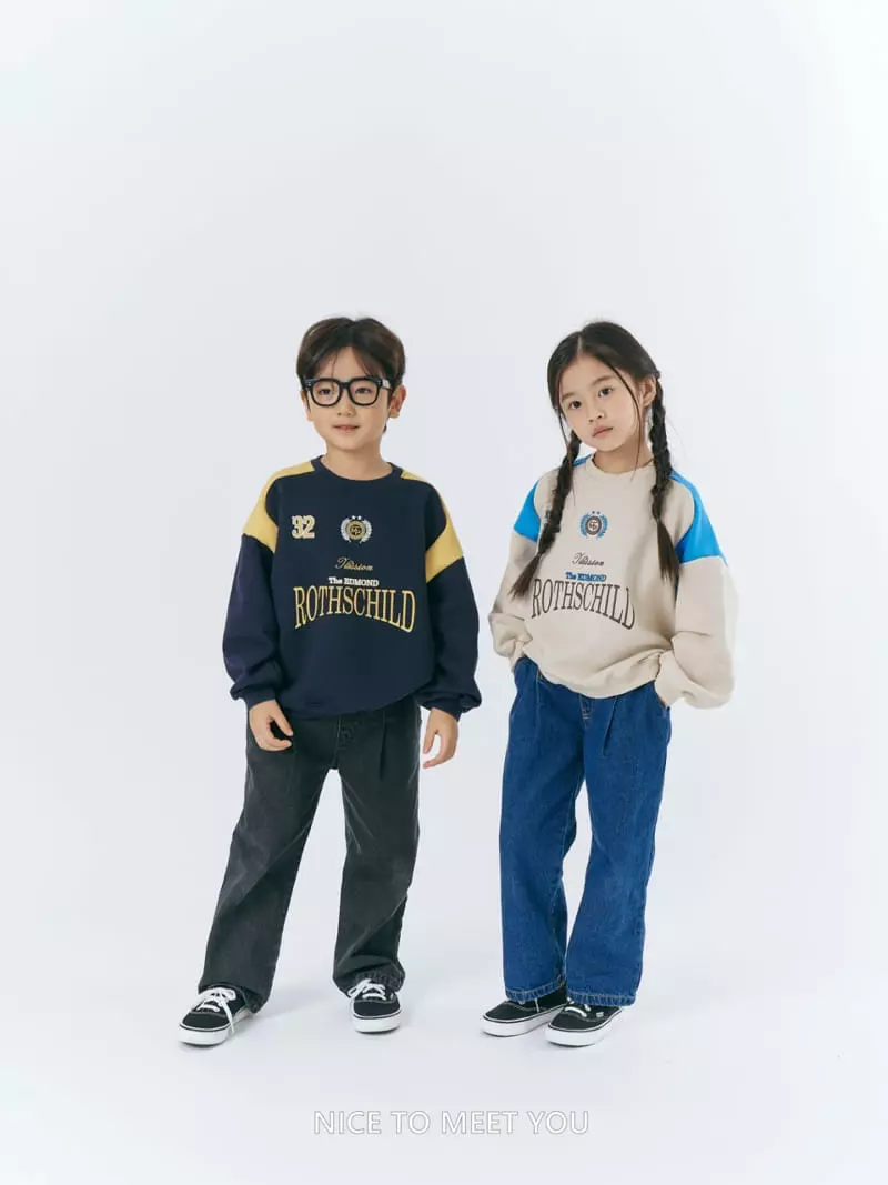 Nice To Meet You - Korean Children Fashion - #fashionkids - 32 Mix Sweatshirt - 6
