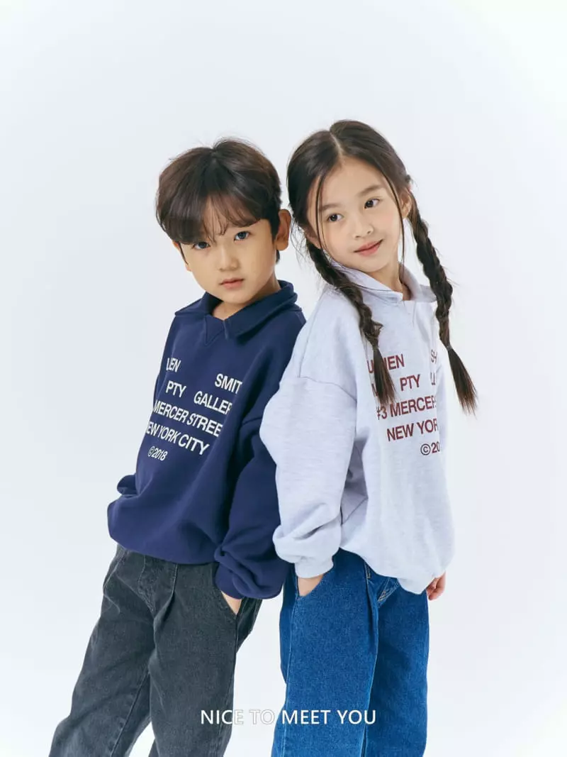 Nice To Meet You - Korean Children Fashion - #fashionkids - New York Sweatshirt - 5