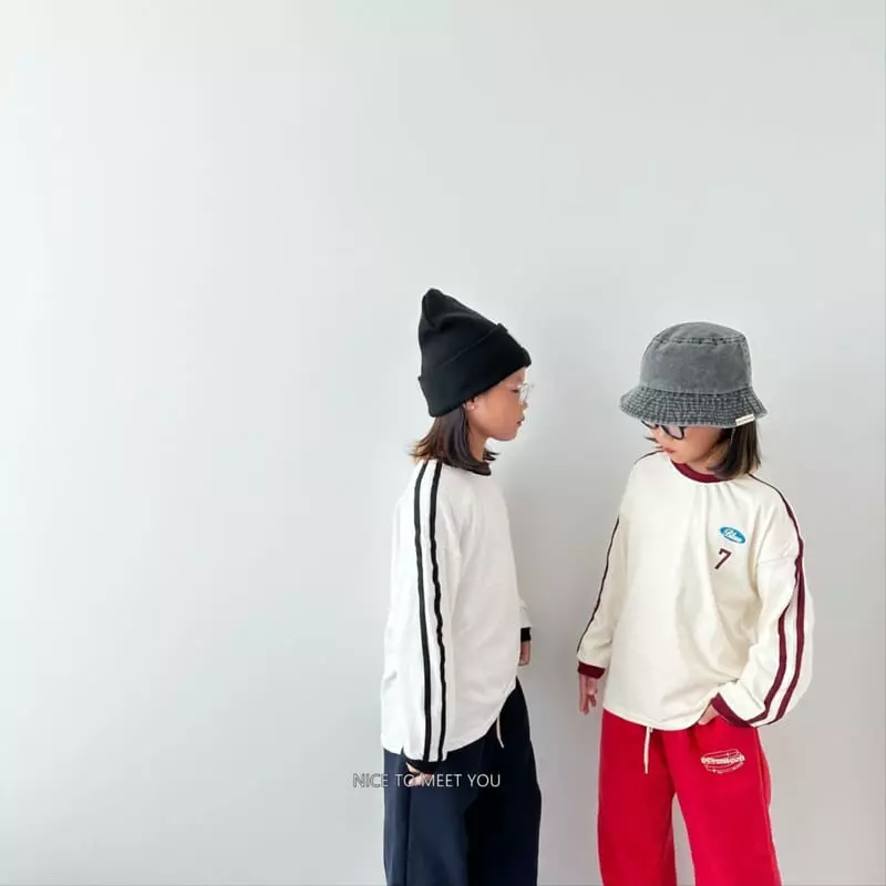 Nice To Meet You - Korean Children Fashion - #kidsshorts - Seventeen Tee - 12