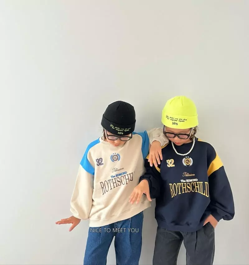 Nice To Meet You - Korean Children Fashion - #kidzfashiontrend - 32 Mix Sweatshirt - 9