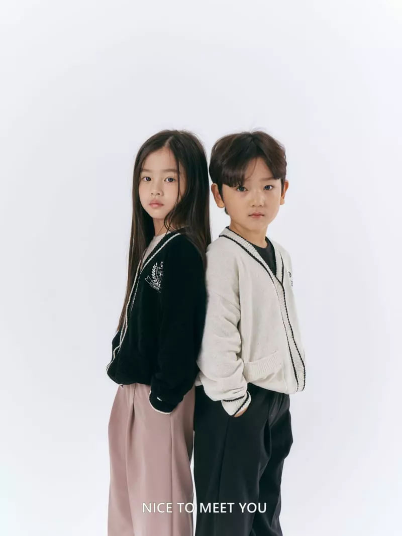 Nice To Meet You - Korean Children Fashion - #kidzfashiontrend - Classic Knit Cardigan - 3