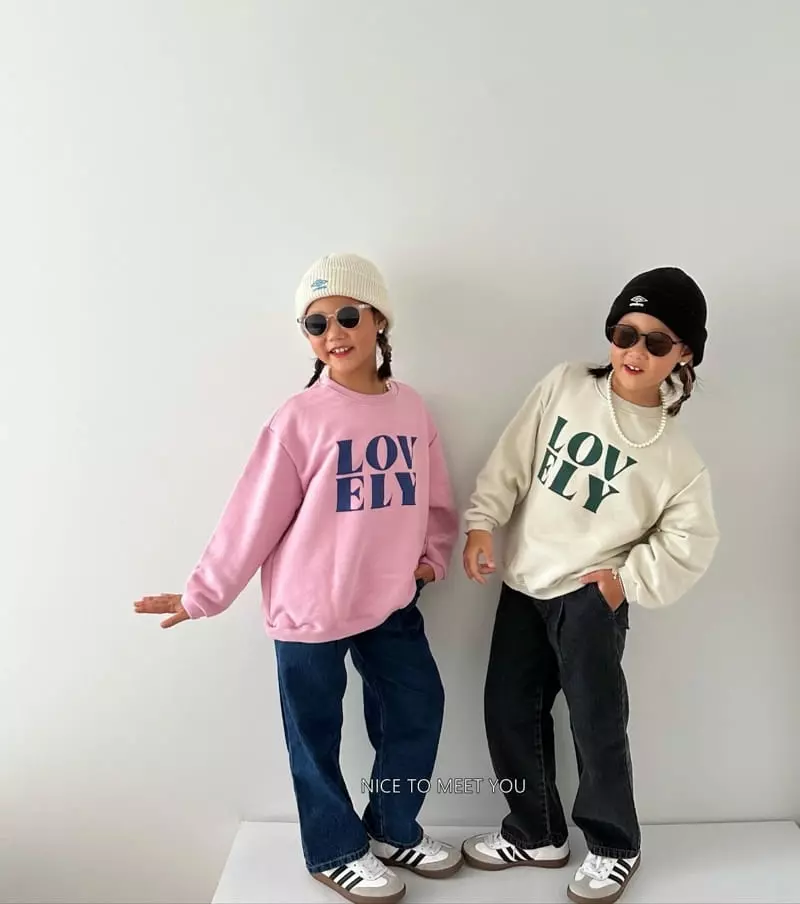 Nice To Meet You - Korean Children Fashion - #littlefashionista - Lovely Sweatshirt - 11