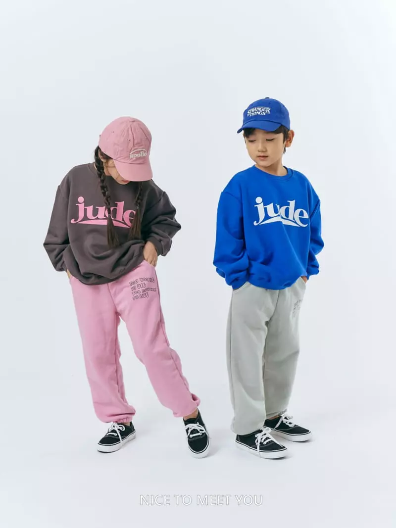 Nice To Meet You - Korean Children Fashion - #magicofchildhood - Jude Sweatshirt - 7