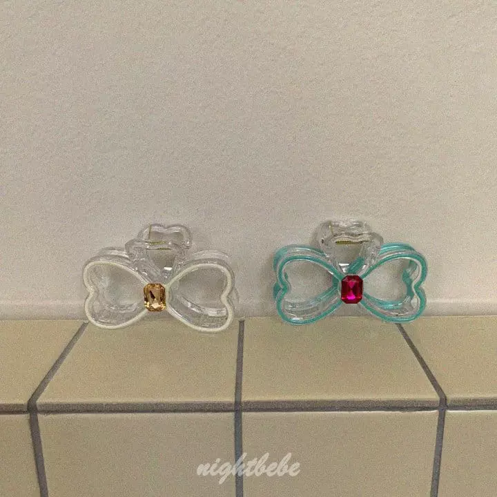 Night Bebe - Korean Children Fashion - #kidzfashiontrend - Cubic Hair Clip - 6