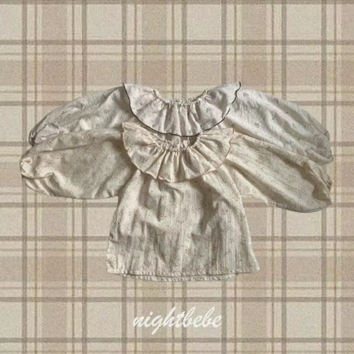 Night Bebe - Korean Children Fashion - #stylishchildhood - Ellin Blouse - 2
