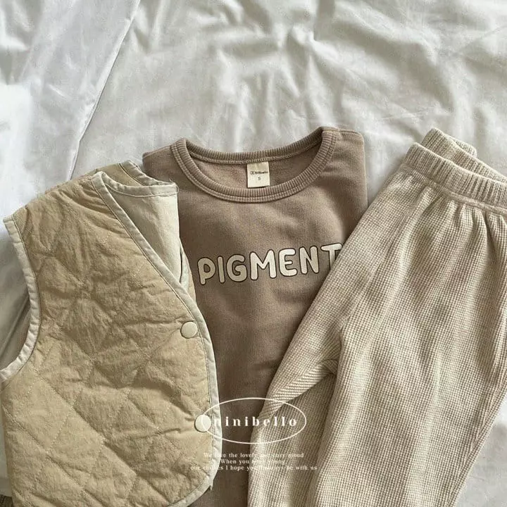 Ninibello - Korean Children Fashion - #childofig - Pigment Piping Sweatshirt - 7