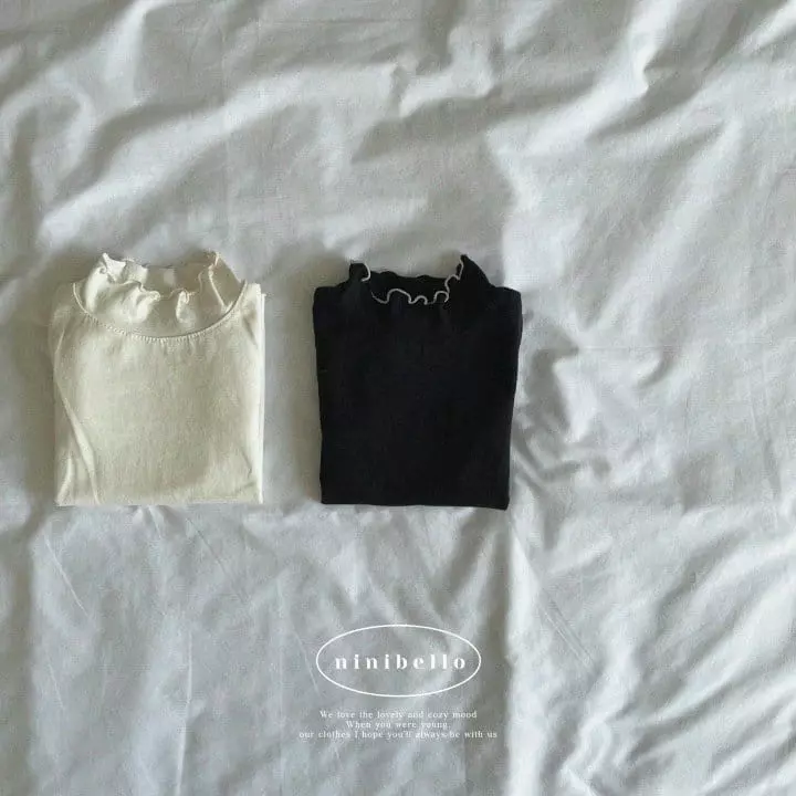 Ninibello - Korean Children Fashion - #prettylittlegirls - Pong Turtleneck Tee - 4