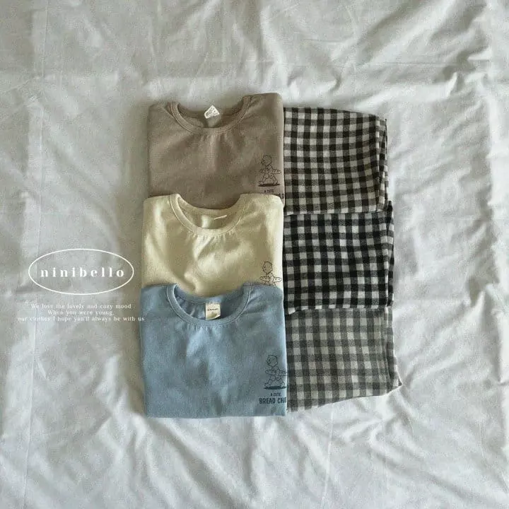 Ninibello - Korean Children Fashion - #childrensboutique - Child Top Bottom Set - 2
