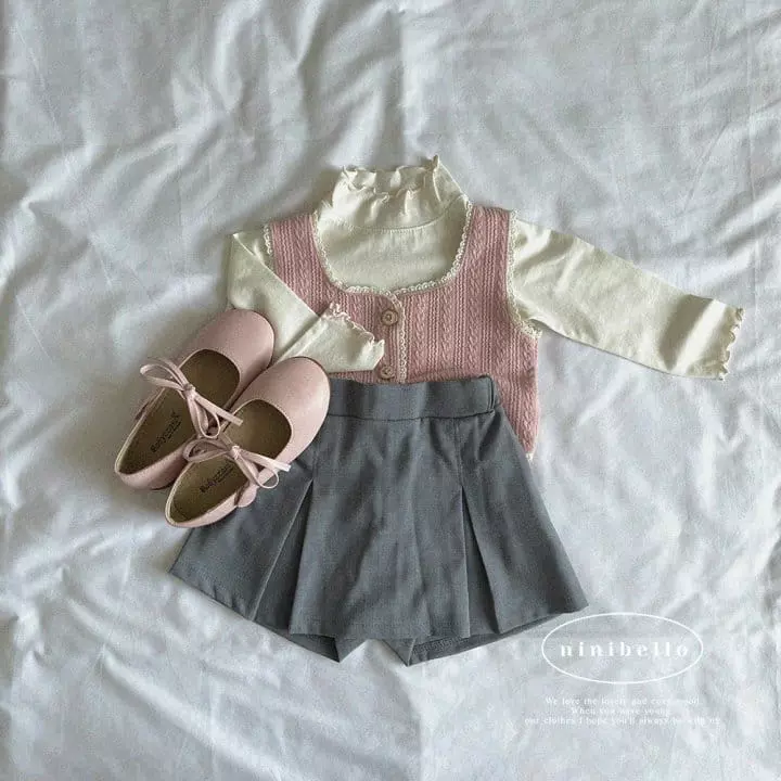 Ninibello - Korean Children Fashion - #fashionkids - Coco Lace Bustier - 6